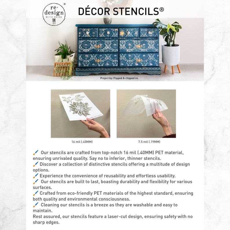 3D Stencil Fiber Paste - Redesign With Prima - Texture Paste - Great ...