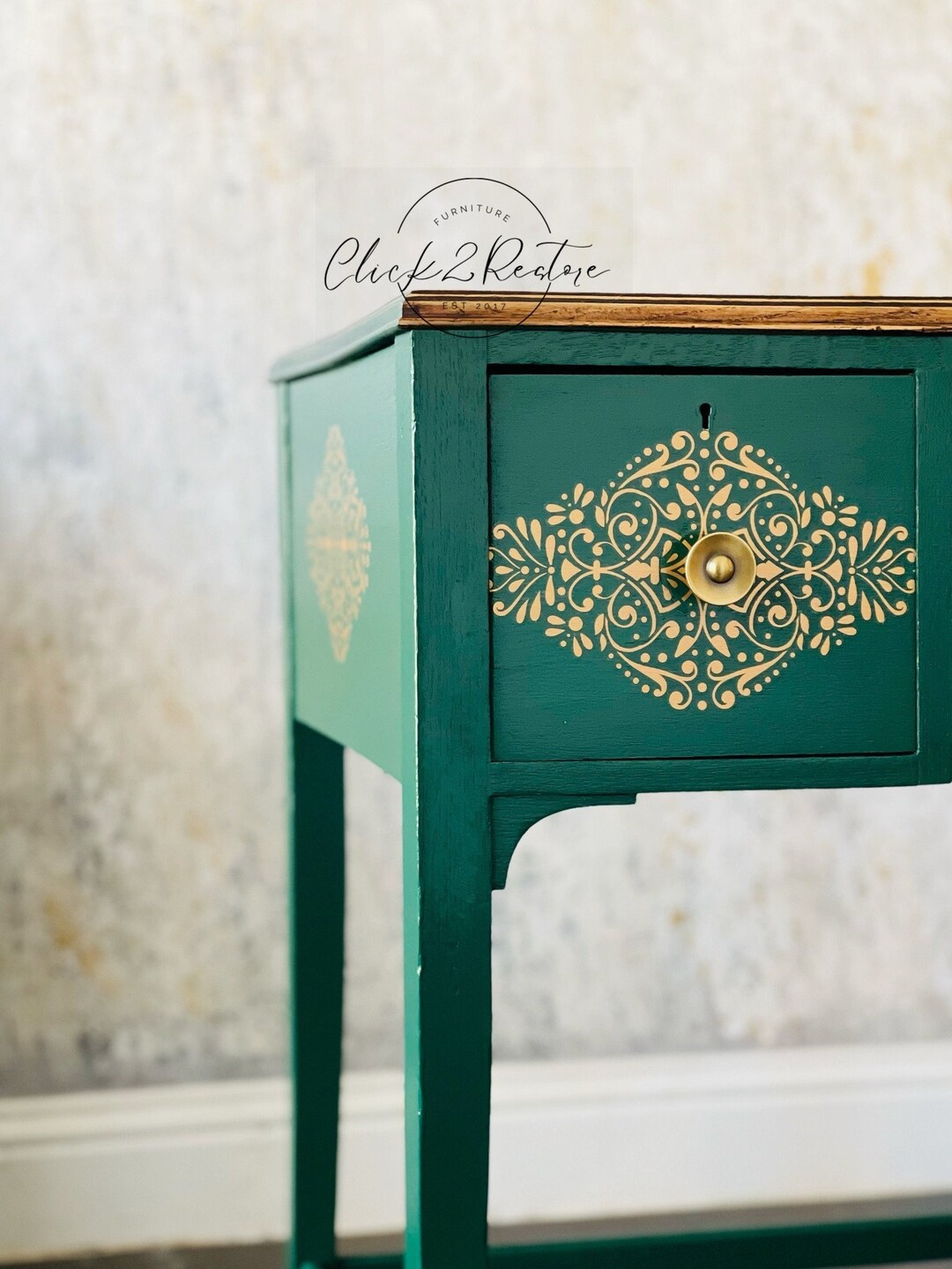 Kacha Golden Damask Furniture Transfer, 24 X 35 Redesign With Prima