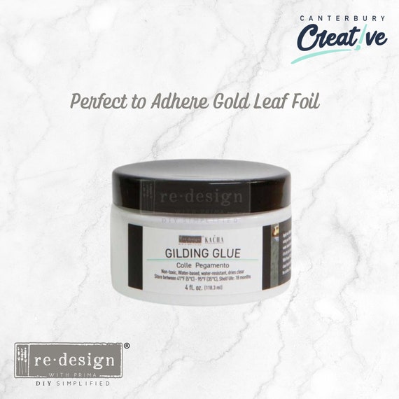 Gilding Glue Kacha ∙ Redesign with Prima ∙ Perfect for Gold Leaf ∙ Craft Adhesive ∙ Glue for Mixed Media Projects