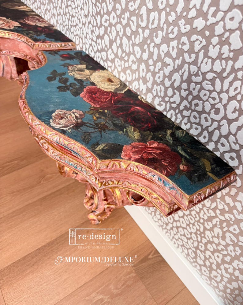 Ethereal Rosebush Floral Decoupage Paper - Exclusive Redesign With ...