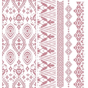 Elemental Borders Stamp - Redesign with Prima - 12″X12″ (5 PCS)