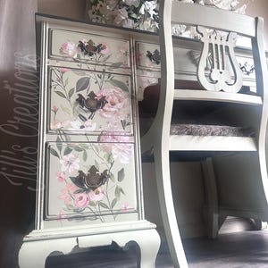 Blush Harmony Furniture Transfer - Redesign with Prima Decal