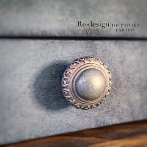 Luxe Ornate Silicone Knob Mold - Redesign with Prima Decor Mould - Hardware Molds