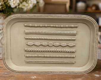 Regal Trimmings Silicone Mold - ReDesign With Prima Decor Mould - Furniture Accent Trim