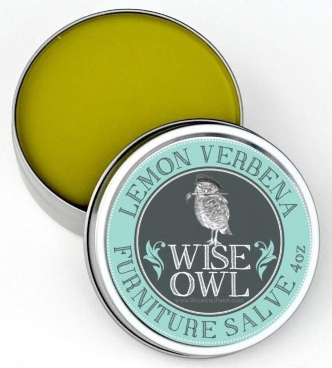 Lemon Verbena Furniture Salve, Wise Owl Salve, Wood Conditioner Chalk