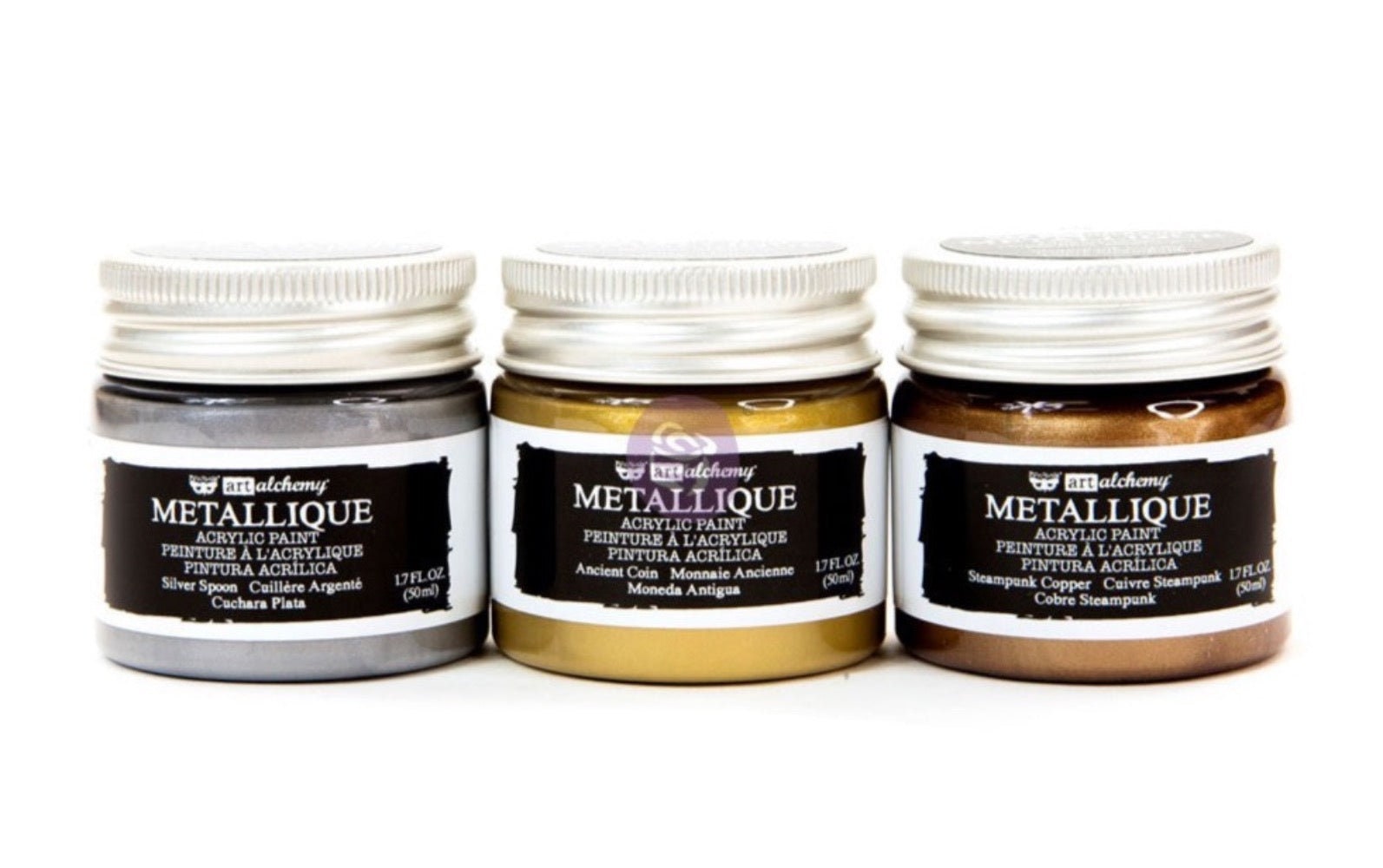 Folkart Metallic Acrylic Paint in Assorted Golden Colors Such as