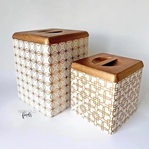 Motif Geometrique Small Furniture Transfer - Redesign with Prima Mini Decal