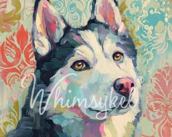 Husky Dog | 18lb Decoupage Tissue | 21