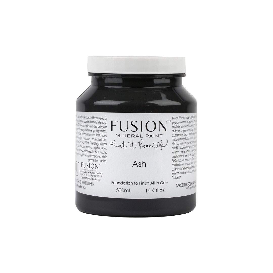 Ash Fusion Mineral Paint - Matte Furniture & Cabinet Paint - Pint Size ...