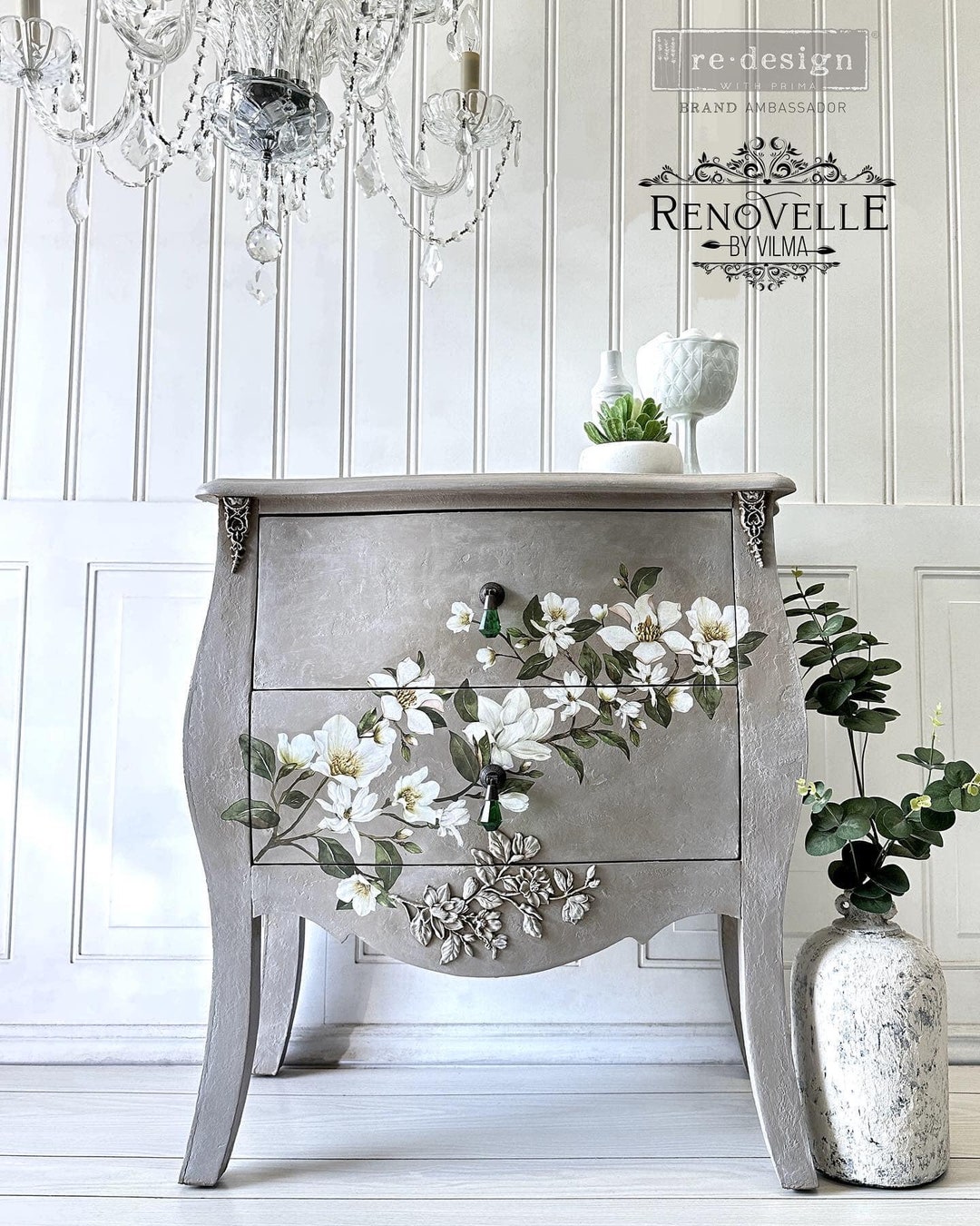 Magnolia Garden Furniture Transfer, Redesign With Prima Maxi Transfer