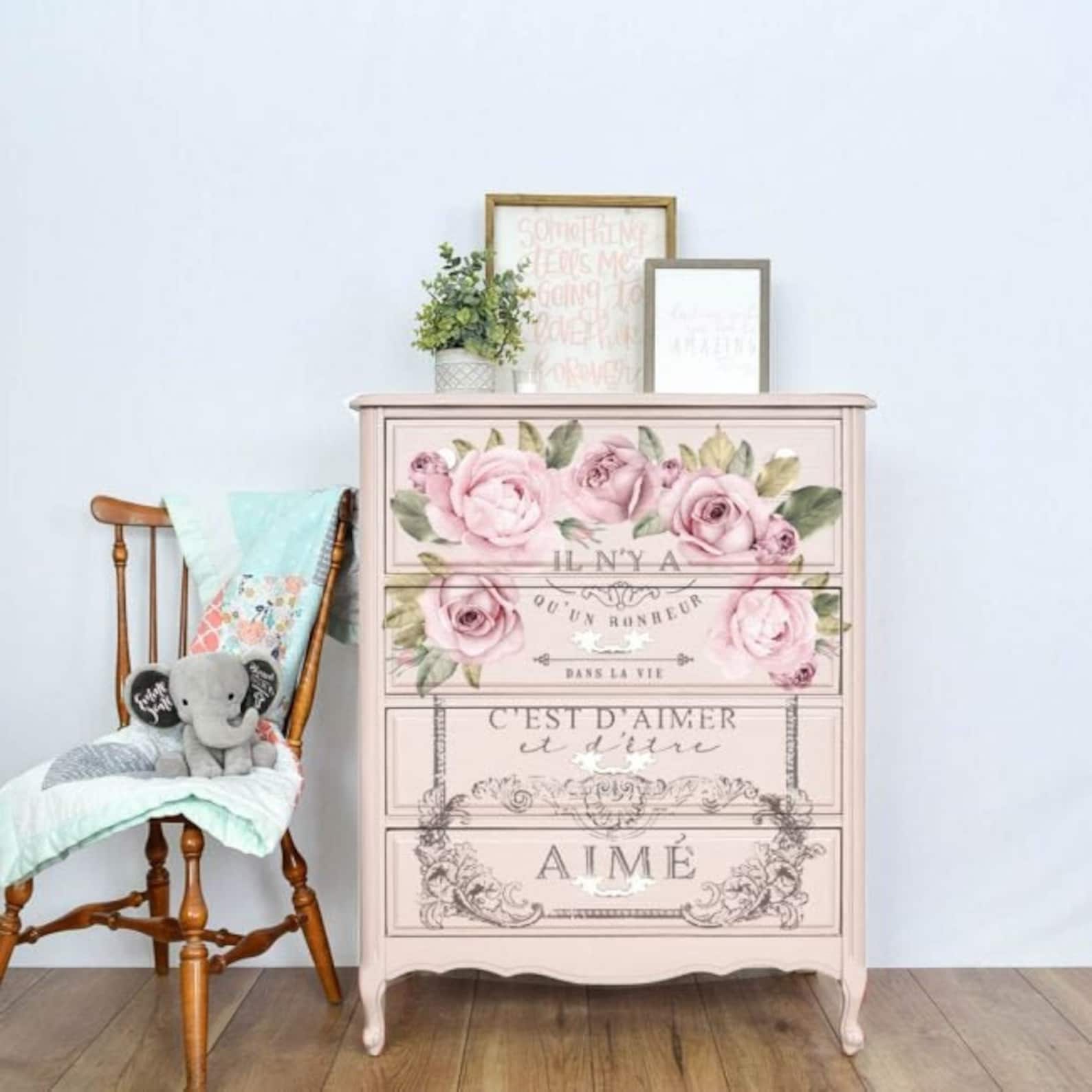 Dans La Vie Decor Transfer ReDesign by Prima Furniture decal Etsy