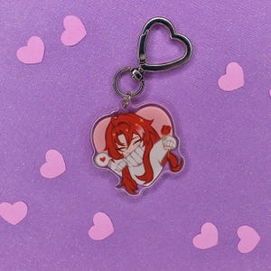 Argenti Acrylic Keychain - Star Rail Anime Merch HSR