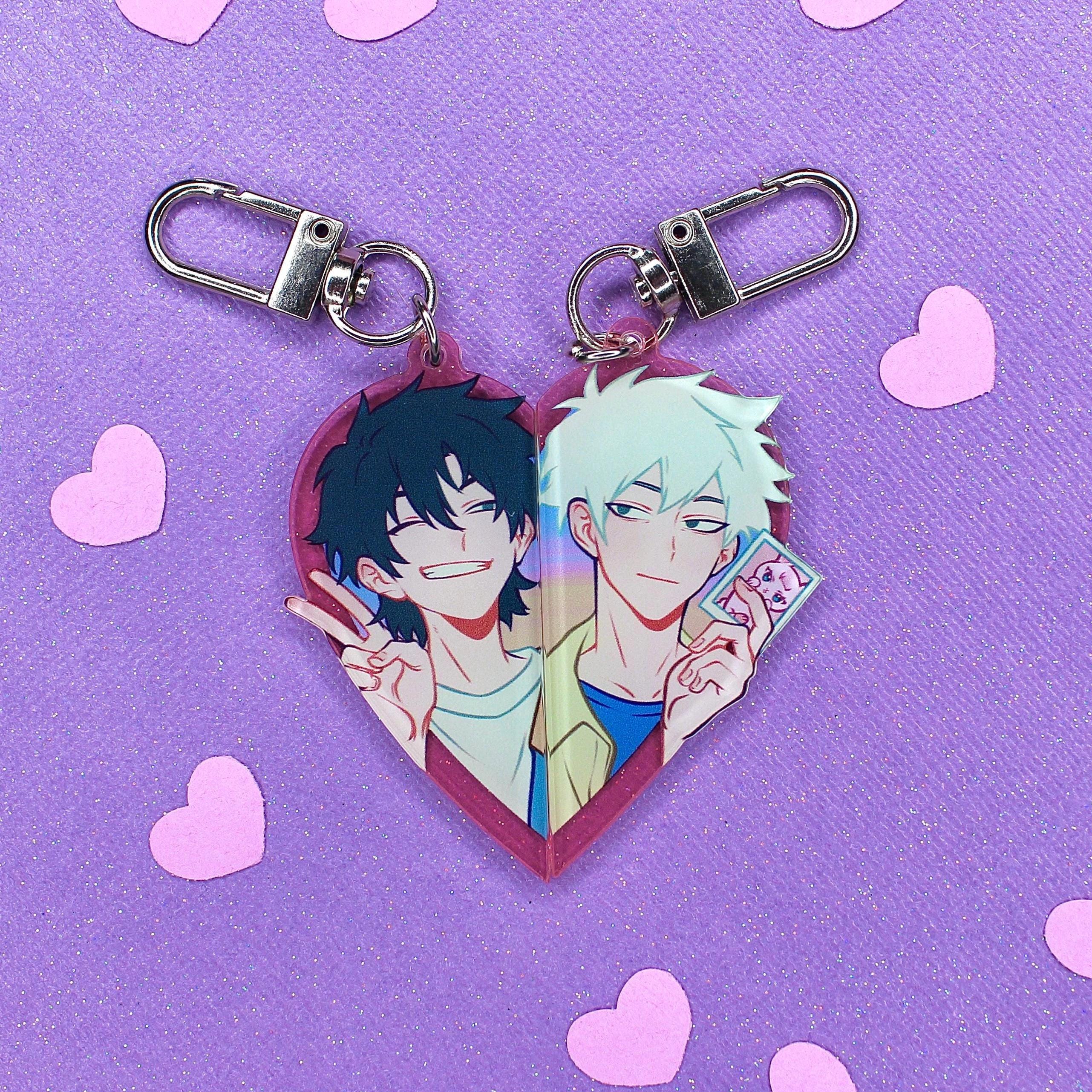 Link Click Acrylic Keychains - Lu Guang Cheng Xiaoshi Anime Merch