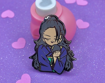 Chibi Retro Geto Suguru - Hard Enamel Kawaii Collector Pin