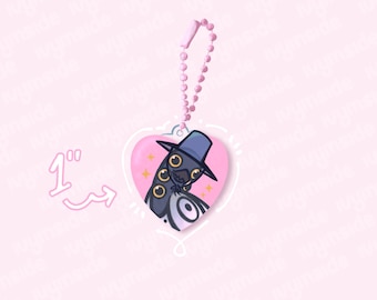 Sussie Bird Keychain – K-Pop Demon Hunters Fan Art 1” Acrylic Charm