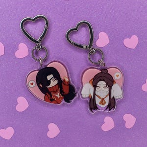 Heaven Official’s Blessing Acrylic Keychain - TGCF Danmei Merch Hua Cheng & Xie Lian