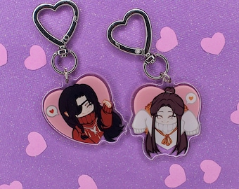 Heaven Official’s Blessing Acrylic Keychain - TGCF Danmei Merch Hua Cheng & Xie Lian
