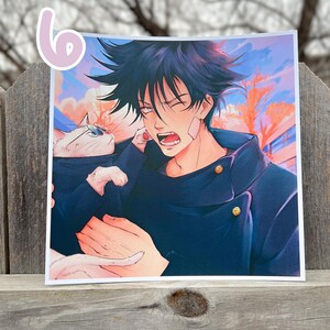 Stampa artistica di Ivy - Satosugu Gojo Geto JJK Jujutsu Kaisen - Trigun Vash - Fanart della benedizione ufficiale del Paradiso TGCF di Hualian Hua Cheng Xie Lian immagine 7