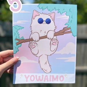 Stampa artistica di Ivy - Satosugu Gojo Geto JJK Jujutsu Kaisen - Trigun Vash - Fanart della benedizione ufficiale del Paradiso TGCF di Hualian Hua Cheng Xie Lian immagine 6