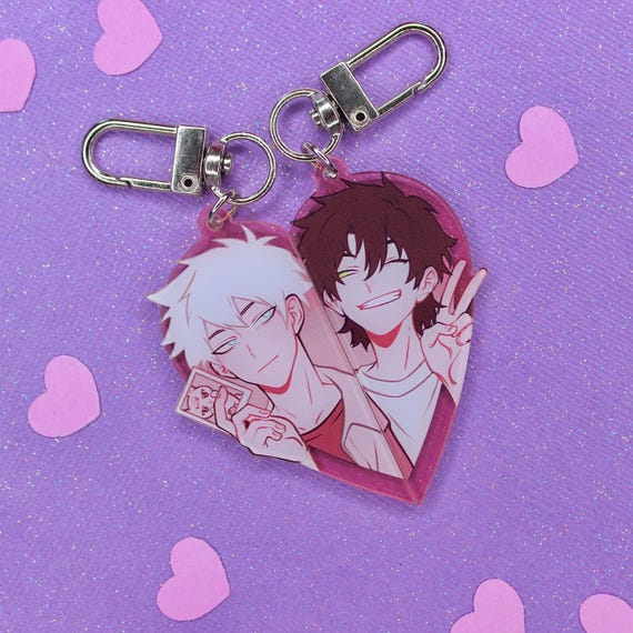 Link Click Acrylic Keychains - Lu Guang Cheng Xiaoshi Anime Merch