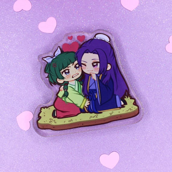 薬屋のひとりごと アクリルスタンド - 壬氏猫猫 アニメグッズ - Etsy 日本