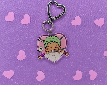 Zoro acryl sleutelhanger - One Piece Pirate Anime Merch