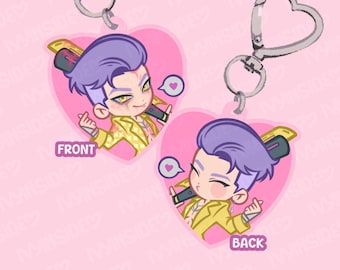 Trickster Inspired Fanart - Death by Delight Keychain | DBD Horror Charm