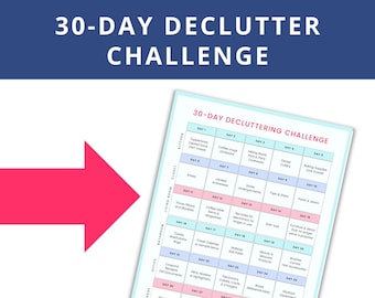 30-dniowe wyzwanie „Porządkowanie domu”, wydruk do organizacji (PDF)