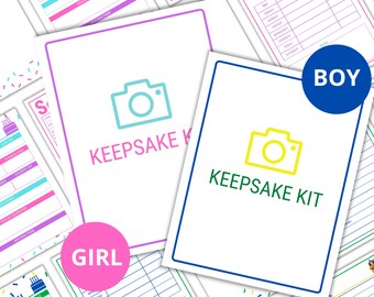 Kid&#39;s Memory Journal - School Memory Book - First Day of School - Childhood Memory Keeper - Printable School Interview - Birthday Interview