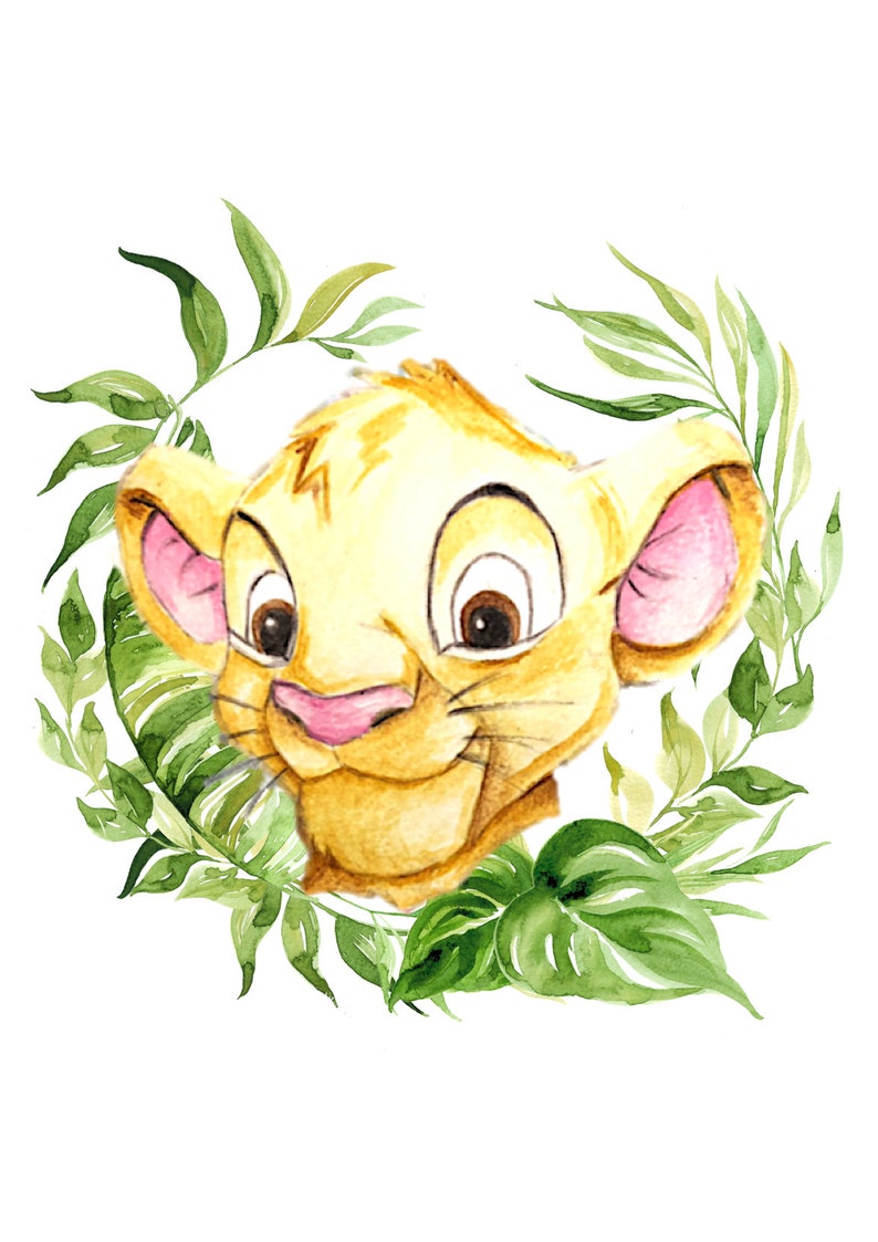 Lion King Print A4 A5 Disney Quote Print Nursery Print | Etsy