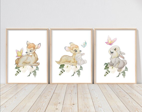 bambi nursery theme