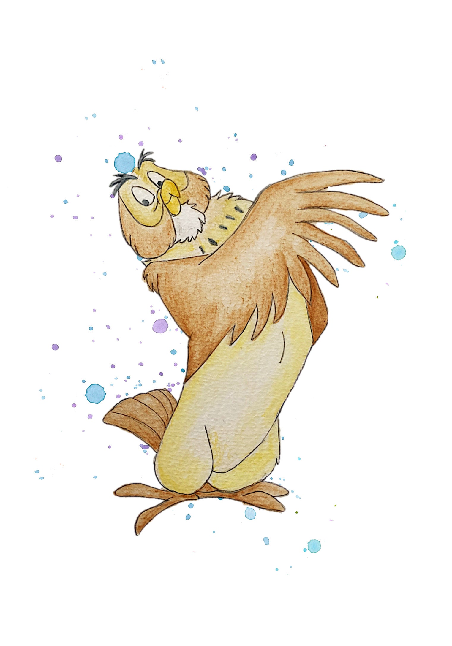 Winnie the Pooh Prints A4 Size Print Disney Nursery Prints | Etsy UK