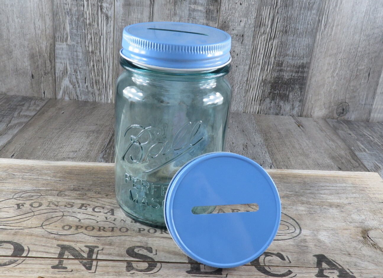 Mason Jar Coin Slot LidMason Jar Bank LidMason Jar Piggy Etsy