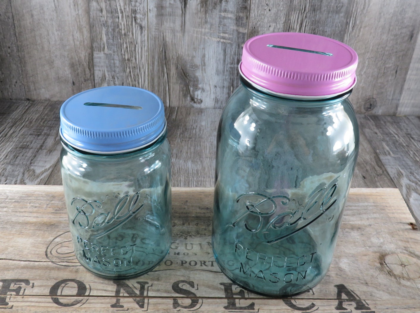 Mason Jar Coin Slot LidMason Jar Bank LidMason Jar Piggy Etsy