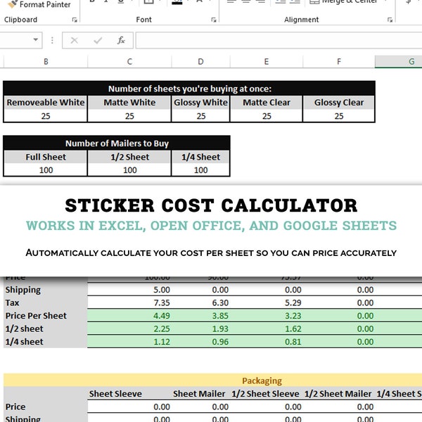 Calculator Stickers Etsy