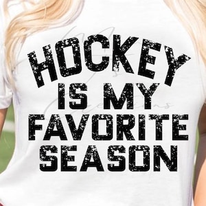 Hockey is mijn favoriete seizoen-design digitaal bestand, sublimatie, INSTANT DOWNLOAD sublimatie | Jpg | Png