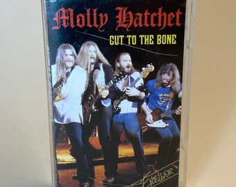 Molly Hatchet Cut to the Bone Cassette Tape 1993 Sony Vintage