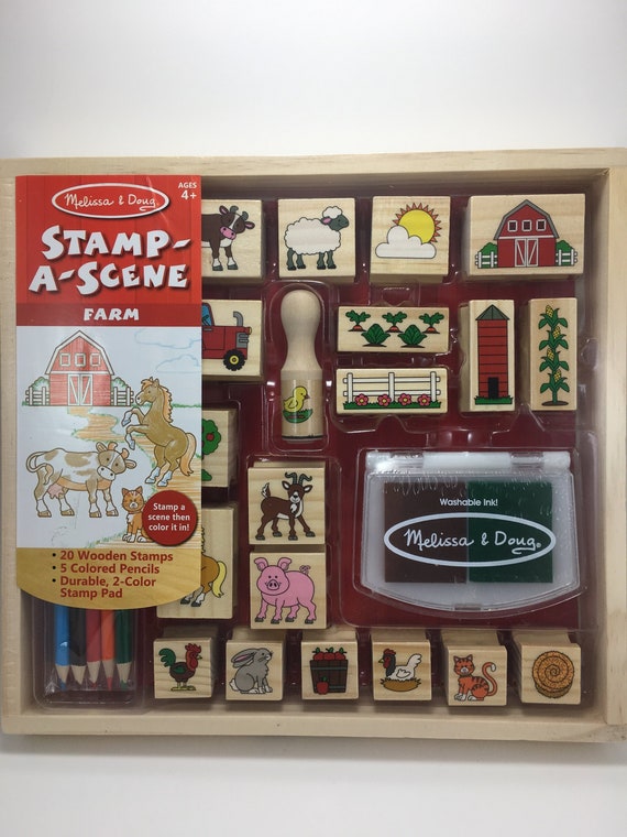 melissa and doug stamp a scene