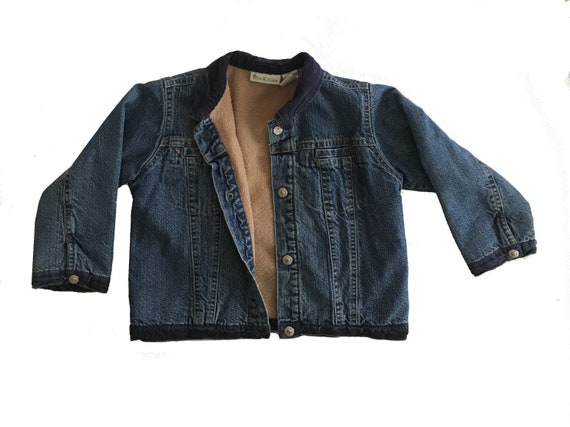 baby denim sherpa jacket