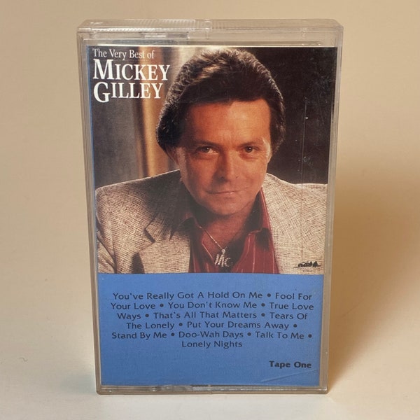 The Very Best of Mickey Gilley Cassette 1991 Sony Music Vintage