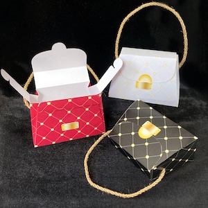 Designer box purse sale