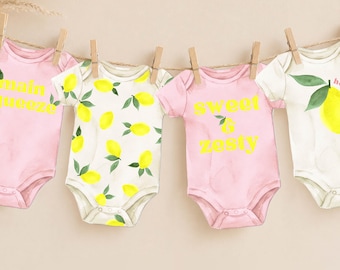Pink Lemon Baby Shower Banner Printable, Girl Baby Shower Decor, Squeeze You Baby Shower Bunting, Baby Girl Shower Decor