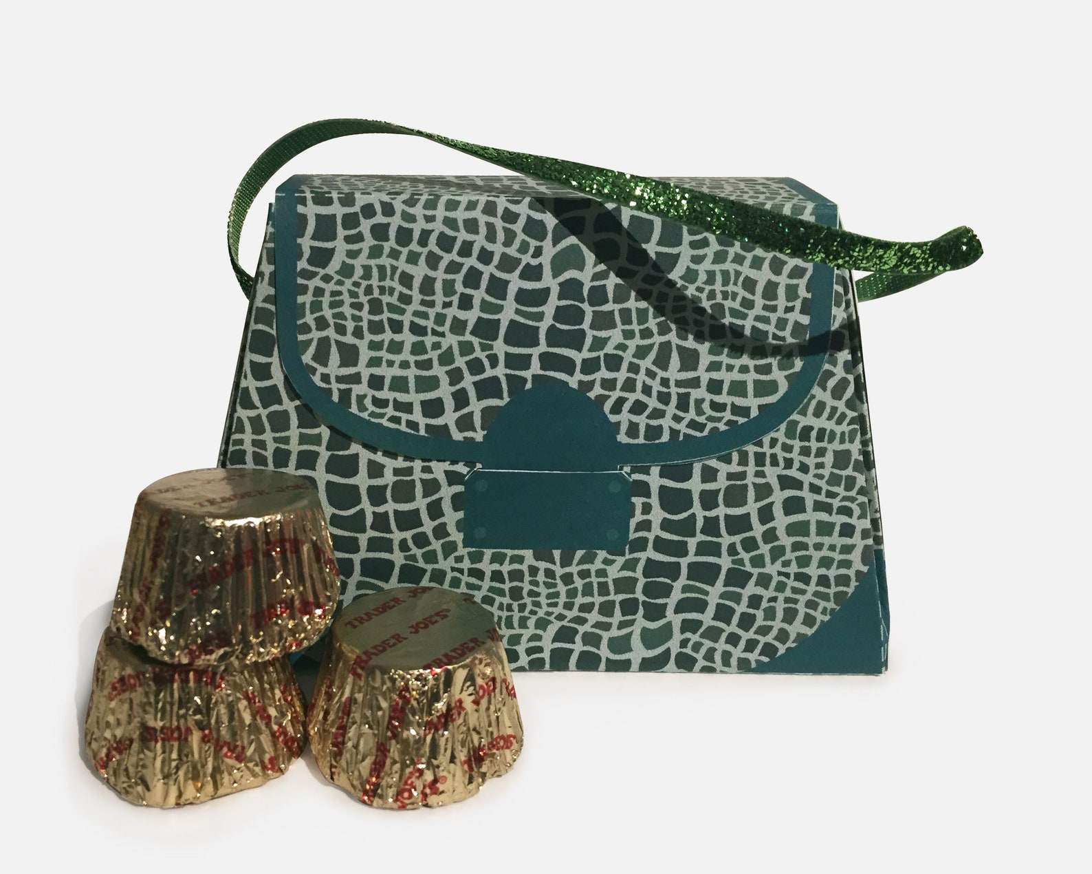 Animal Print Purse Party Favor Gift Boxes - Printable PDF - Instant ...