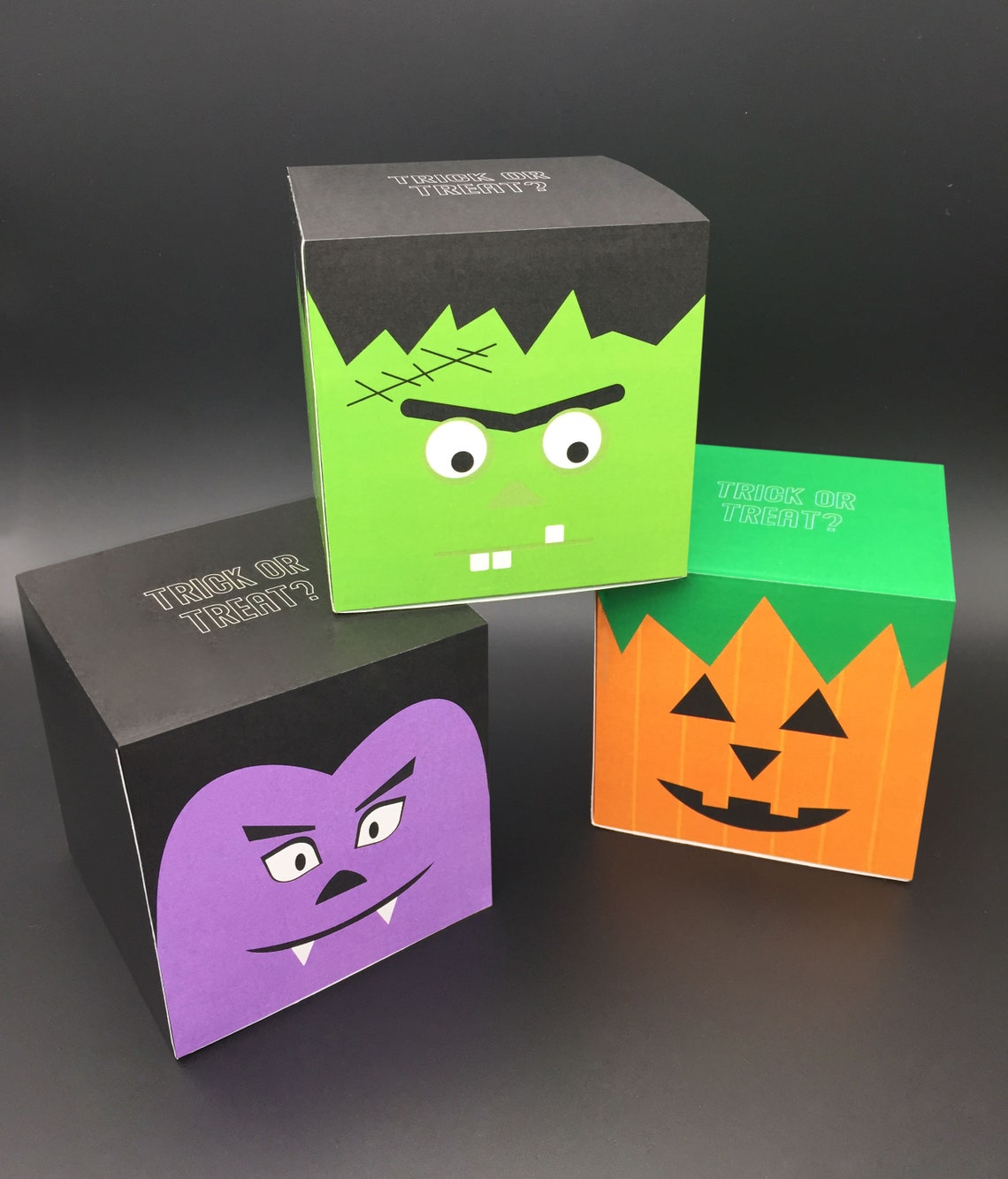 Halloween Gift Boxes Etsy