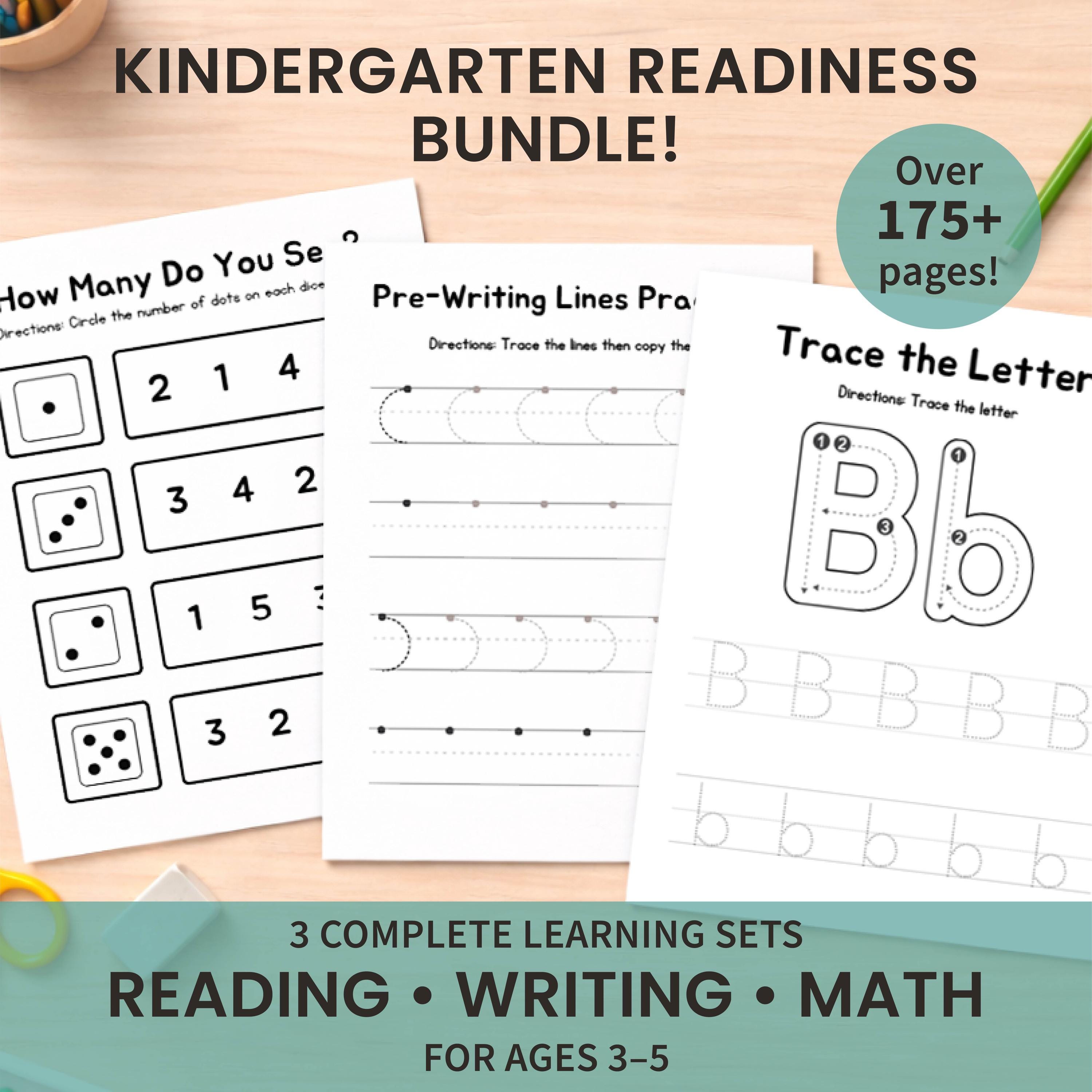 Preschool Learning Worksheets for Reading, Writing & Math ...