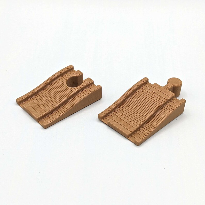 Ramps for Wooden Train Tracks, Compatible With Brio, Hape and Others