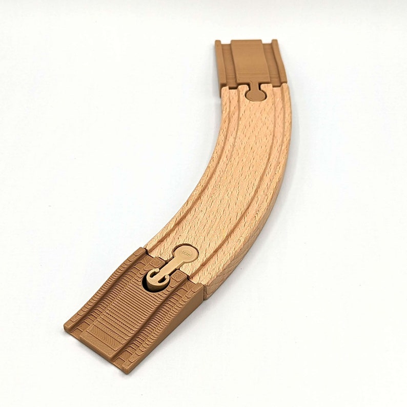 Ramps for Wooden Train Tracks, Compatible With Brio, Hape and Others