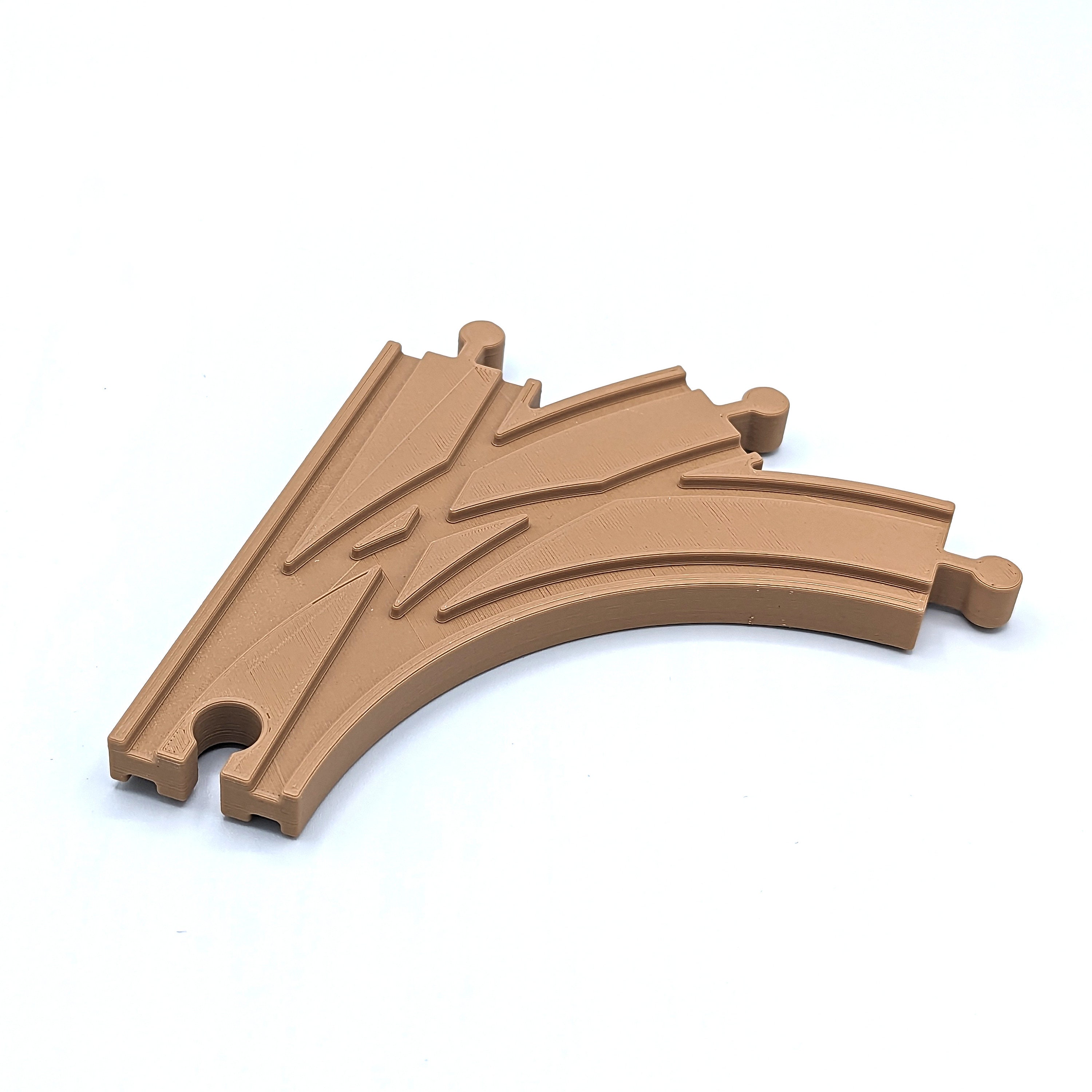 Wooden Train Track Parallel Switch G1 F1 / Wooden Train Switch 