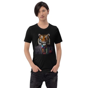 Classy Tiger Unisex t-shirt