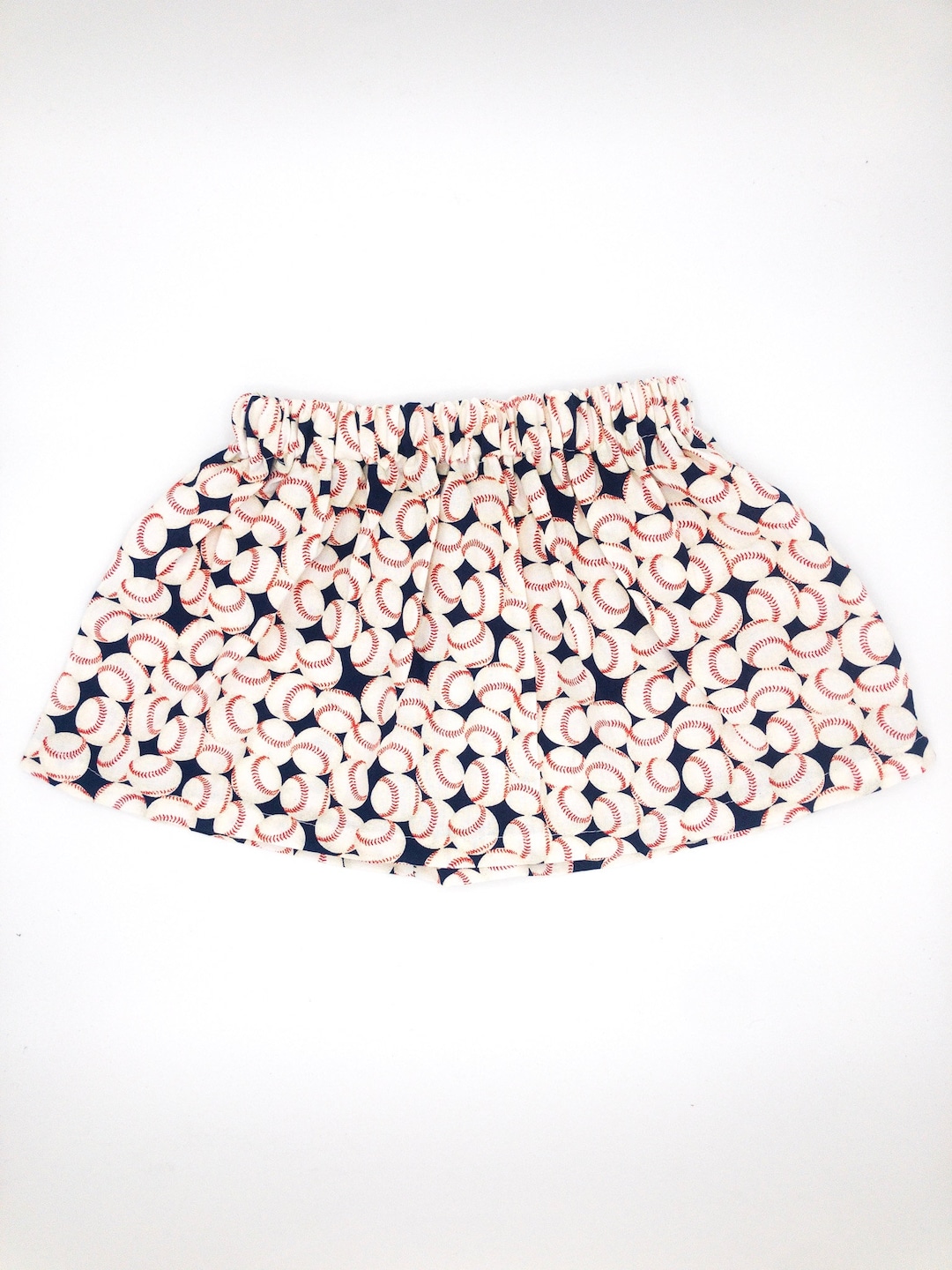 Baseball Skirt, Little Girl Skirt, Girls Softball Skirt, Baseball